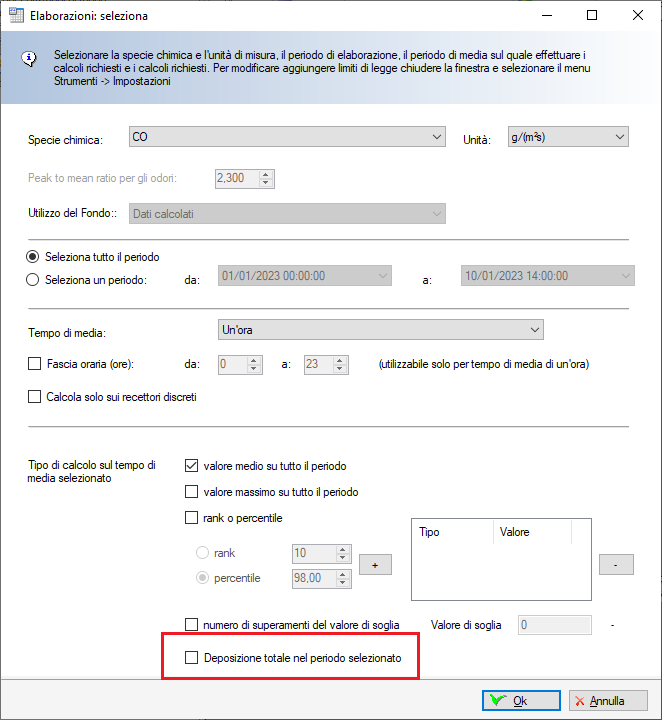 MMS RunAnalyzer - libreria dei limiti di legge