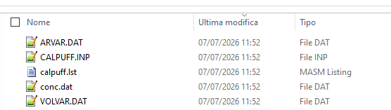 MMS Calpuff